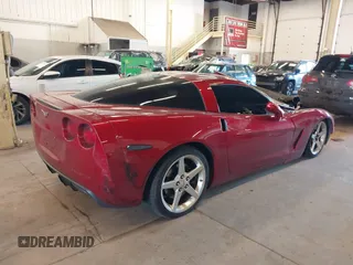 2005 Chevrolet Corvette with VIN 1G1YY24U755114259, listed as a IAAI auction lot 41312843 with 57,254 mi miles. Bid and sale history available at carsss.com. Image 4.