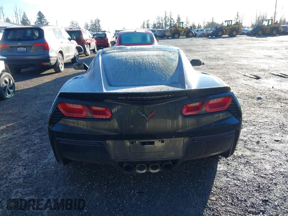 2014 Chevrolet Corvette Z51 3LT z VIN 1G1YM2D79E5121445, wystawiony jako IAAI lot #41652476 z przebiegiem 56 988 mil mil oraz . Historia ofert i sprzedaży dostępna na DreamBid. Obrazek 16.