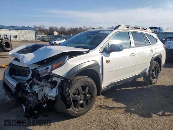 2022 Subaru Outback Wilderness with VIN 4S4BTGUD1N3249849, listed as a Copart auction lot 50905305 with 50,452 mi miles and Salvage Title. Bid and sale history available at DreamBid. Image 1.