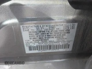 2021 Nissan Sentra SR with VIN 3N1AB8DV7MY289475, listed as a IAAI auction lot 41605026 with 53,954 mi miles and . Bid and sale history available at DreamBid. Image 9.