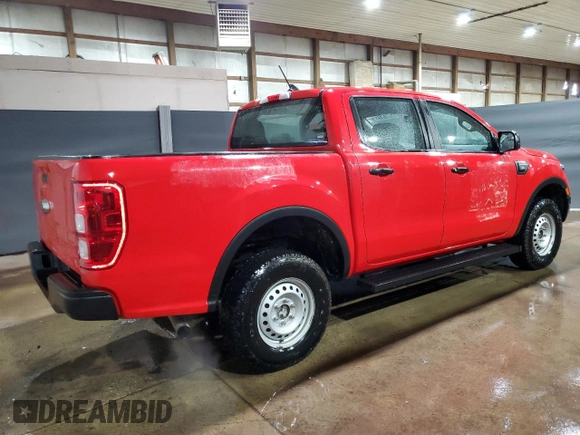 2021 Ford Ranger XL with VIN 1FTER4EH0MLD11031, listed as a Copart auction lot 53507615 with 138,041 mi miles and Clean Title. Bid and sale history available at carsss.com. Image 3.