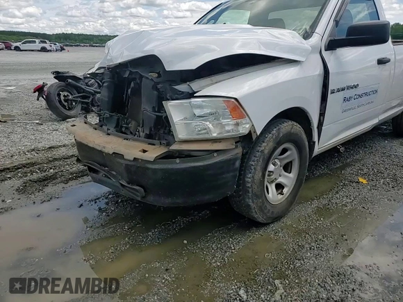 2012 Ram 1500 ST with VIN 3C6JD6DP4CG276742, listed as a Copart auction lot 57086145 with 200,771 mi miles and Salvage title. Bid and sale history available at DreamBid. Image 13.