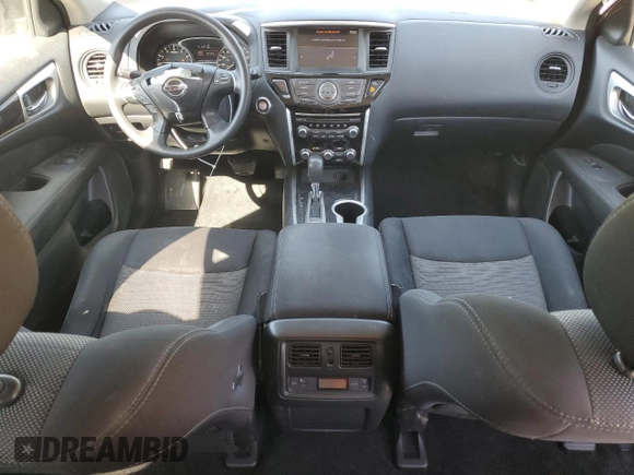 2017 Nissan Pathfinder S with VIN 5N1DR2MM3HC631167, listed as a Copart auction lot 53037815 with 163,958 mi miles and Salvage title. Bid and sale history available at DreamBid. Image 8.