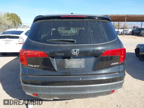2017 Honda Pilot EX-L with VIN 5FNYF6H54HB063619, listed as a IAAI auction lot 41545415 with Not Provided miles and . Bid and sale history available at DreamBid. Image 15.