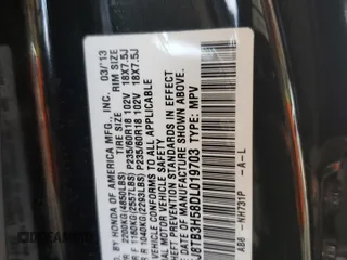 2013 Acura RDX Tech Pkg with VIN 5J8TB3H58DL019703, listed as a Copart auction lot 48632685 with 157,582 mi miles and Salvage Title. Bid and sale history available at carsss.com. Image 15.