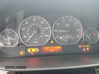 2001 BMW 3 Series 330Ci with VIN WBABN53451JU23705, listed as a Copart auction lot 79500184 with 173,057 mi miles and Salvage Title. Bid and sale history available at carsss.com. Image 9.