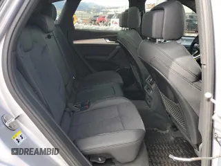 2024 Audi Q5 S line Premium Plus with VIN WA1E2AFY2R2130229, listed as a Copart auction lot 49924335 with 2,856 mi miles and Salvage title. Bid and sale history available at DreamBid. Image 10.