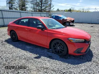 2023 Honda Civic Sport z VIN 2HGFE2F51PH534609, wystawiony jako Copart lot #54923345 z przebiegiem 25 416 mil mil oraz Szkody całkowita. Historia ofert i sprzedaży dostępna na DreamBid. Obrazek 4.