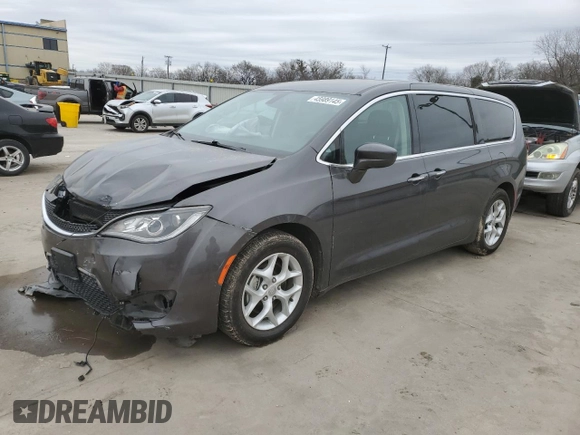 2018 Chrysler Pacifica Touring Plus with VIN 2C4RC1FG9JR102073, listed as a Copart auction lot 48063515 with 86,872 mi miles and Salvage Title. Bid and sale history available at DreamBid. Image 1.