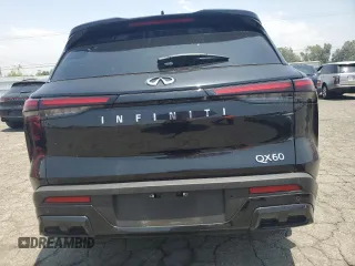 2025 Infiniti QX60 с VIN 5N1AL1ER5SC338841, выставлен на аукционе Copart как лот 59749275 с пробегом 15 723 миль миль и Чистый • Clean title. История ставок и продаж доступна на DreamBid. Изображение 6.