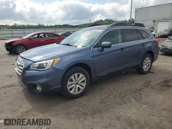 2016 Subaru Outback Premium with VIN 4S4BSBDC7G3298778, listed as a Copart auction lot 59945795 with 109,868 mi miles and Salvage title. Bid and sale history available at DreamBid. Image 1.