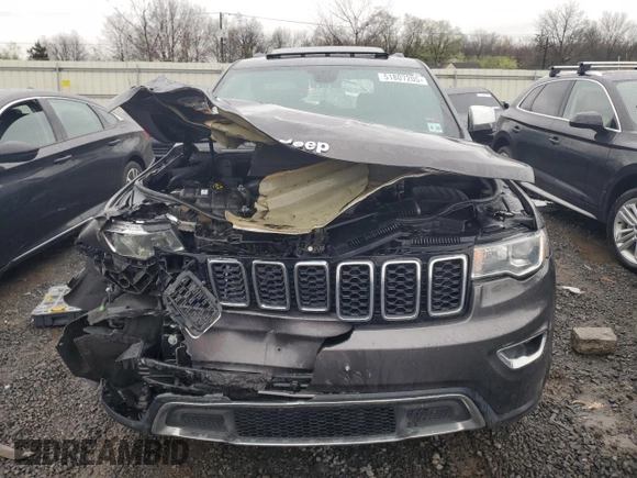 2018 Jeep Grand Cherokee Limited with VIN 1C4RJFBG5JC280662, listed as a Copart auction lot 51807205 with 123,638 mi miles and Salvage Title. Bid and sale history available at DreamBid. Image 5.