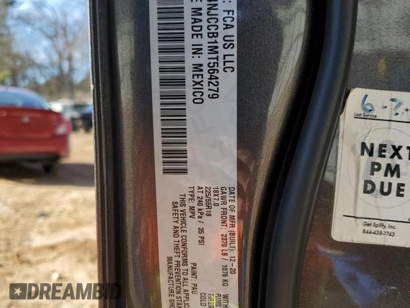 2021 Jeep Compass Limited with VIN 3C4NJCCB1MT564279, listed as a Copart auction lot 87548415 with Not Provided miles and Salvage Title. Bid and sale history available at carsss.com. Image 15.