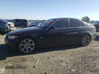 2007 BMW 3 Series 335i with VIN WBAVB73557KY62173, listed as a Copart auction lot 41461935 with 0 mi miles and Clean Title. Bid and sale history available at carsss.com. Image 1.