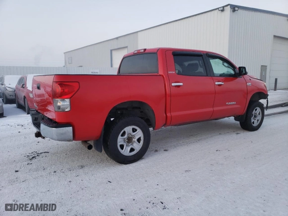 2007 Toyota Tundra LTD with VIN 5TFDV58137X028809, listed as a Copart auction lot 76720624 with 200,609 mi miles and Salvage Title. Bid and sale history available at carsss.com. Image 3.