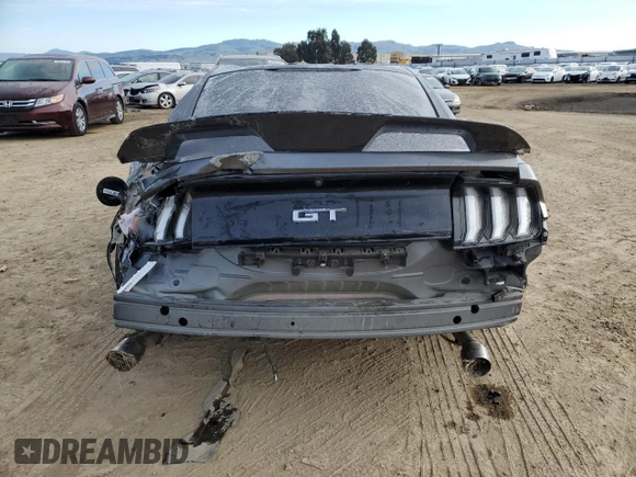 2017 Ford Mustang GT with VIN 1FA6P8CF6H5310064, listed as a Copart auction lot 44634385 with 67,617 mi miles and Salvage Title. Bid and sale history available at DreamBid. Image 6.