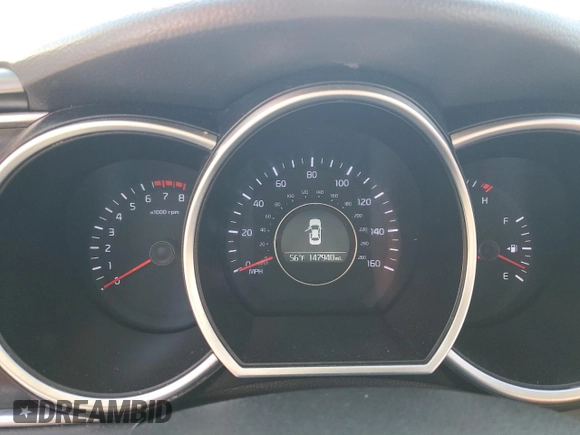 2015 Kia Optima LX z VIN 5XXGM4A72FG431663, wystawiony jako Copart lot #48197175 z przebiegiem 147 940 mil mil oraz Szkoda całkowita • Salvage title. Historia ofert i sprzedaży dostępna na DreamBid. Obrazek 9.