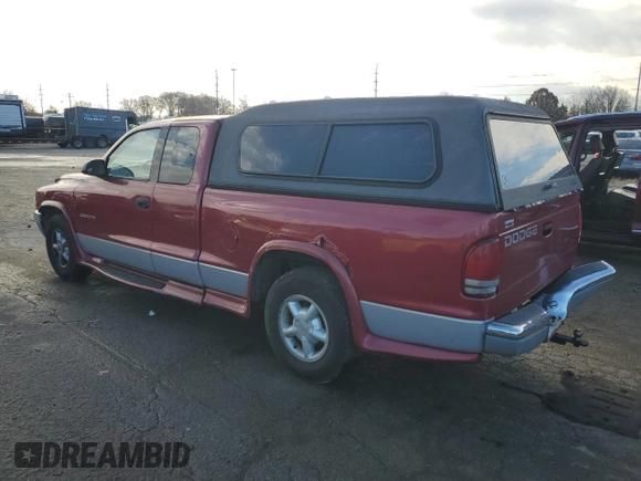 1997 Dodge Dakota with VIN 1B7GL23X4VS157665, listed as a Copart auction lot 79010744 with 101,809 mi miles and Salvage Title. Bid and sale history available at carsss.com. Image 2.
