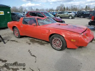 1980 Pontiac Firebird с VIN 2W87WAN106269, выставлен на аукционе Copart как лот 52419195 с пробегом 95 865 миль миль и Списание • Salvage title. История ставок и продаж доступна на DreamBid. Изображение 4.