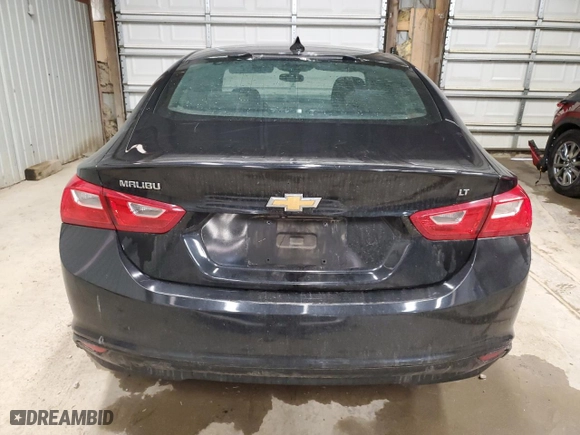 2018 Chevrolet Malibu LT with VIN 1G1ZD5ST6JF277792, listed as a Copart auction lot 49976315 with 190,117 mi miles and Salvage Title. Bid and sale history available at carsss.com. Image 6.