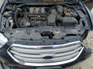 2017 Ford Taurus SEL with VIN 1FAHP2E84HG118540, listed as a Copart auction lot 61239644 with 93,596 mi miles and Salvage Title. Bid and sale history available at DreamBid. Image 12.