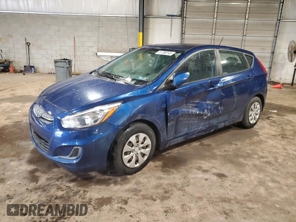 2017 Hyundai Accent SE with VIN KMHCT5AE9HU339528, listed as a Copart auction lot 51788745 with 79,291 mi miles and Salvage Title. Bid and sale history available at DreamBid. Image 1.