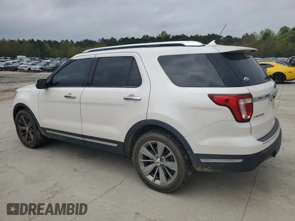 2018 Ford Explorer Limited with VIN 1FM5K7F86JGA16228, listed as a Copart auction lot 51294205 with 171,001 mi miles and Salvage Title. Bid and sale history available at carsss.com. Image 2.