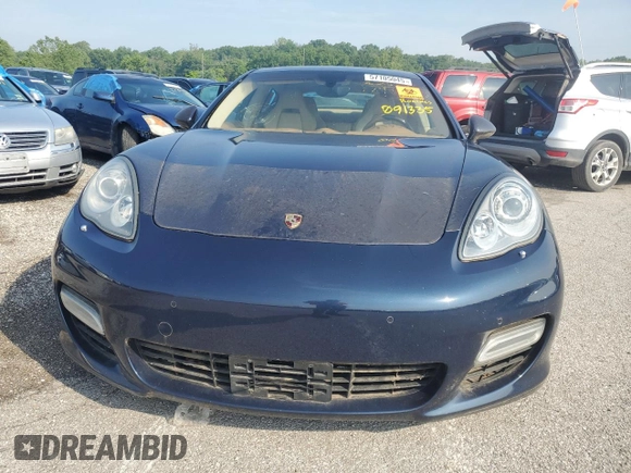 2010 Porsche Panamera Turbo with VIN WP0AC2A77AL091335, listed as a Copart auction lot 57105045 with 139,769 mi miles and Clean title. Bid and sale history available at DreamBid. Image 5.