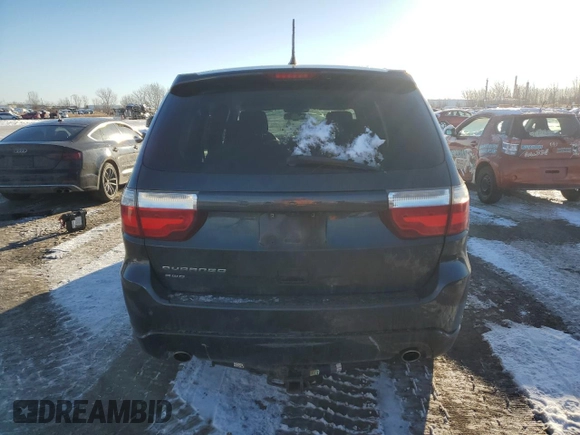 2011 Dodge Durango Heat with VIN 1D4RE3GGXBC742827, listed as a Copart auction lot 83682104 with 270,915 mi miles and Salvage Title. Bid and sale history available at carsss.com. Image 6.