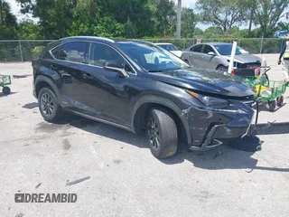 2018 Lexus NX 300h with VIN JTJBJRBZ0J2094597, listed as a IAAI auction lot 42508280 with 77,302 mi miles and . Bid and sale history available at DreamBid. Image 1.