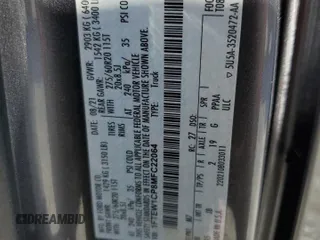 2021 Ford F-150 XL z VIN 1FTEW1CP8MFC22064, wystawiony jako Copart lot #45840755 z przebiegiem 37 749 mil mil oraz Szkoda całkowita • Salvage title. Historia ofert i sprzedaży dostępna na DreamBid. Obrazek 12.