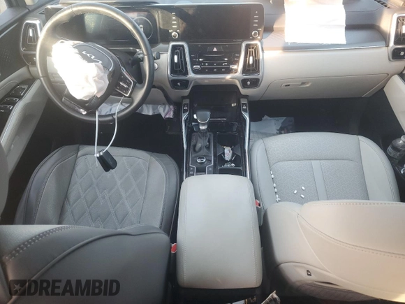 2023 Kia Sorento X-Line SX Prestige with VIN 5XYRKDLFXPG252920, listed as a Copart auction lot 82890104 with 31,904 mi miles and Salvage Title. Bid and sale history available at DreamBid. Image 8.