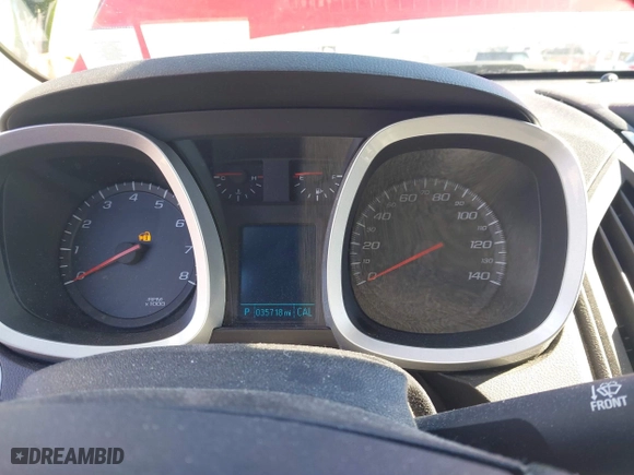 2014 Chevrolet Equinox LT with VIN 1GNFLFEK1EZ121614, listed as a IAAI auction lot 41859184 with 35,718 mi miles. Bid and sale history available at carsss.com. Image 7.