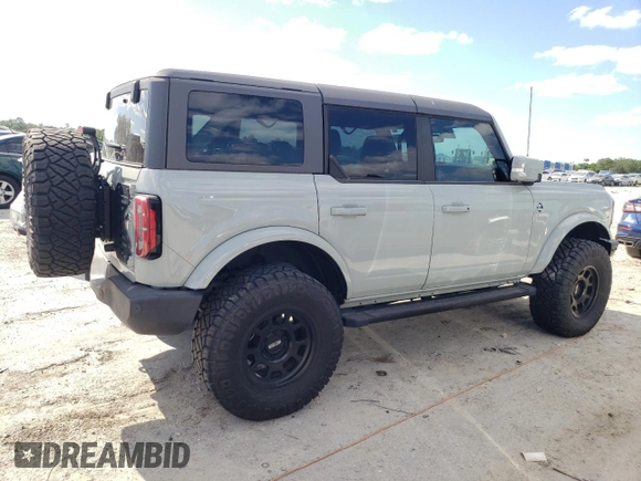 2022 Ford Bronco z VIN 1FMEE5BP9NLB91319, wystawiony jako Copart lot #51629745 z przebiegiem 20 508 mil mil oraz Szkoda całkowita • Salvage title. Historia ofert i sprzedaży dostępna na DreamBid. Obrazek 3.