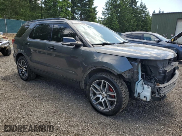 2017 Ford Explorer Sport с VIN 1FM5K8GT4HGA43785, выставлен на аукционе Copart как лот 60222835 с пробегом 108 091 миль миль и Списание • Salvage title. История ставок и продаж доступна на DreamBid. Изображение 4.