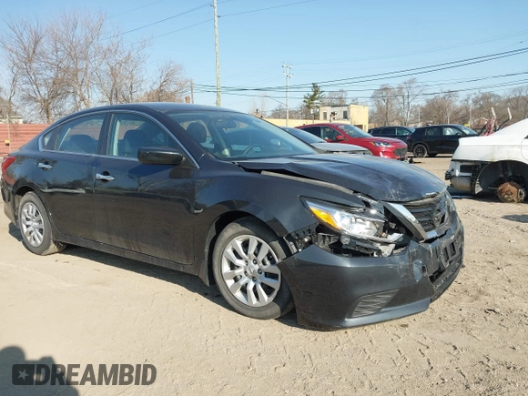 2017 Nissan Altima SV with VIN 1N4AL3AP2HC266922, listed as a IAAI auction lot 41876597 with 60,837 mi miles and . Bid and sale history available at carsss.com. Image 1.