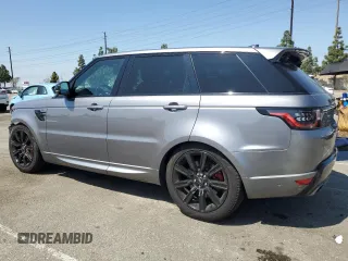2022 Land Rover Range Rover Sport HSE Dynamic with VIN SALWR2SEXNA234421, listed as a Copart auction lot 55528695 with 35,828 mi miles and Salvage Title. Bid and sale history available at DreamBid. Image 2.