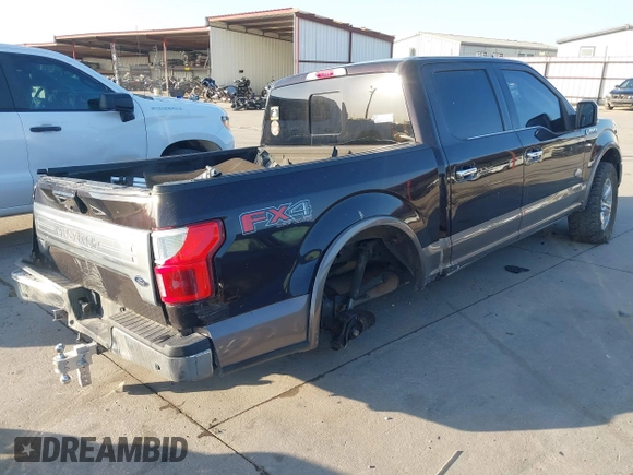 2018 Ford F-150 XL z VIN 1FTEW1EG4JFA44162, wystawiony jako IAAI lot #41843725 z przebiegiem 214 775 mil mil oraz . Historia ofert i sprzedaży dostępna na DreamBid. Obrazek 4.
