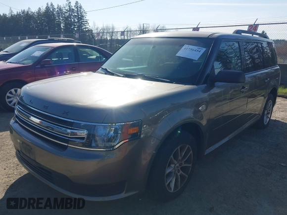 2013 Ford Flex SE with VIN 2FMGK5B87DBD21476, listed as a IAAI auction lot 41756454 with 164,089 mi miles. Bid and sale history available at carsss.com. Image 2.