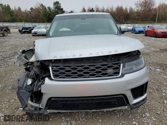2020 Land Rover Range Rover Sport SE with VIN SALWG2SU1LA881820, listed as a Copart auction lot 83369594 with 0 mi miles and Salvage Title. Bid and sale history available at carsss.com. Image 5.