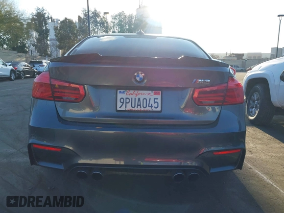 2016 BMW M3 with VIN WBS8M9C53G5D31599, listed as a IAAI auction lot 41813625 with Not provided miles and . Bid and sale history available at DreamBid. Image 17.