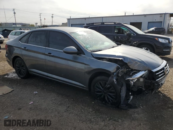 2019 Volkswagen Jetta S with VIN 3VWC57BU9KM268761, listed as a Copart auction lot 52919715 with 65,020 mi miles and Salvage title. Bid and sale history available at DreamBid. Image 4.