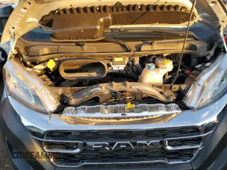 2024 Ram ProMaster Cargo Tradesman with VIN 3C6LRVDG7RE116511, listed as a Copart auction lot 79095424 with 1,636 mi miles and Salvage Title. Bid and sale history available at DreamBid. Image 11.