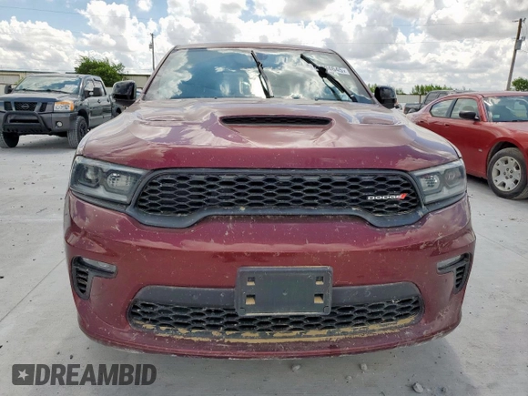 2021 Dodge Durango R/T with VIN 1C4SDJCT6MC610238, listed as a Copart auction lot 61294645 with 65,970 mi miles and Salvage title. Bid and sale history available at DreamBid. Image 5.