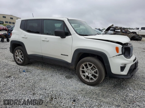 2023 Jeep Renegade Upland with VIN ZACNJDB12PPP26752, listed as a Copart auction lot 51087785 with 22,272 mi miles and Salvage title. Bid and sale history available at DreamBid. Image 4.
