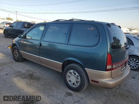 1997 Mercury Villager GS z VIN 4M2DV1119VDJ63417, wystawiony jako Copart lot #75462584 z przebiegiem 132 875 mil mil oraz Szkody całkowita. Historia ofert i sprzedaży dostępna na DreamBid. Obrazek 2.
