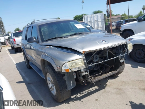 2000 Dodge Durango with VIN 1B4HS28Z0YF244622, listed as a IAAI auction lot 42383817 with 216,543 mi miles and . Bid and sale history available at DreamBid. Image 1.