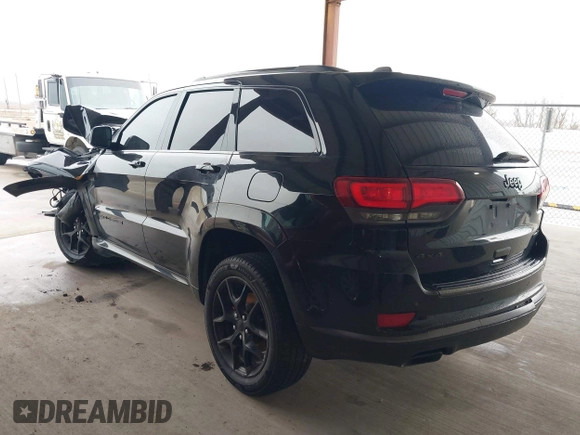 2020 Jeep Grand Cherokee Limited X z VIN 1C4RJFBG0LC231419, wystawiony jako IAAI lot #41568627 z przebiegiem 122 594 mil mil oraz . Historia ofert i sprzedaży dostępna na DreamBid. Obrazek 3.