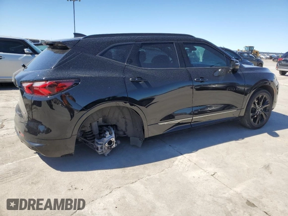 2022 Chevrolet Blazer RS с VIN 3GNKBERSXNS147051, выставлен на аукционе Copart как лот 47661715 с пробегом 45 189 миль миль и Чистый • Clean title. История ставок и продаж доступна на DreamBid. Изображение 3.
