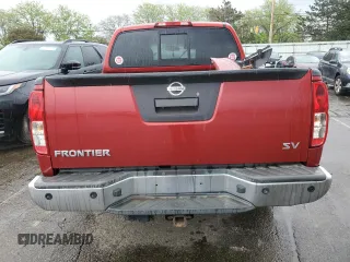 2015 Nissan Frontier SV with VIN 1N6AD0ER3FN717050, listed as a Copart auction lot 54595625 with 123,698 mi miles and Salvage title. Bid and sale history available at DreamBid. Image 6.